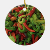 Roter Cilippi Paprika Weihnachtsschmuck (Vorne)