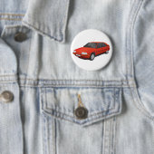 roter Citroën BX Button (Beispiel)