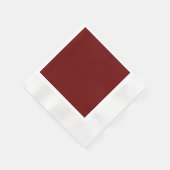 Roter Cocktail Papier Napkin Serviette (Ecke)
