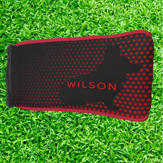 Roter Corgi Golf Headcover