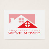 Roter Dachboden, Änderung der Adresskarte (Vorderseite)