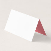 Roter Dachboden, Änderung der Adresskarte Visitenkarten (Rückseite)