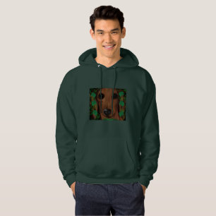Roter Dachshund    Hoodie