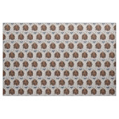 Roter Dachshund Stoff (Yard (91,4 cm))