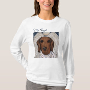 Roter Dachshund T-Shirt