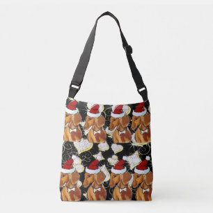 Roter Dachshund Tragetaschen Mit Langen Trägern