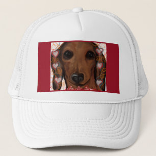 ROTER DACHSHUND            TRUCKERKAPPE