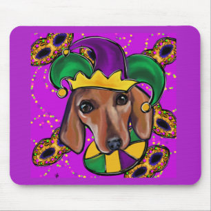 ROTER DACHSUND     MOUSEPAD