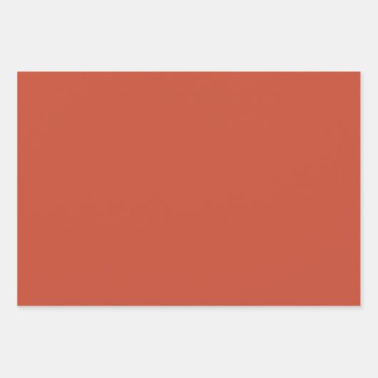 Roter Damast Geschenkpapier Set (Vorderseite)