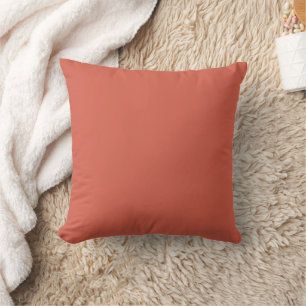 Roter Damast in solider Farbe Kissen