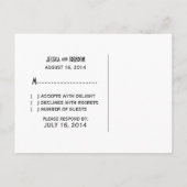 Roter Deko Blühte UAWG Postkarte (Rückseite)
