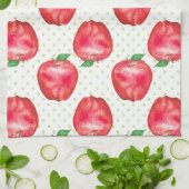 Roter-Delicious Küchentuch (Gefaltet)