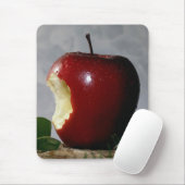 Roter-Delicious Mousepad (Mit Mouse)