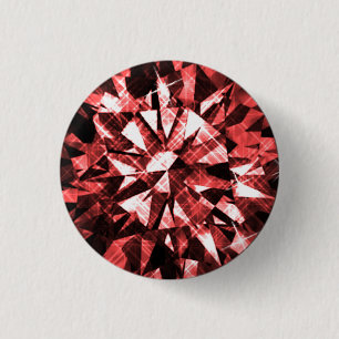 ROTER DIAMANT Knopf Button