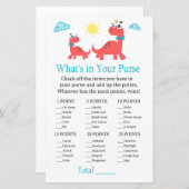 Roter Dinosaurier Was ist in deinem Handyspiel Bab (Vorne/Hinten)