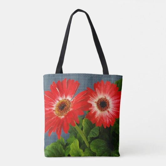 Roter Disy Tasche (Rückseite)
