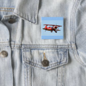 Roter Doppeldecker Button (Beispiel)