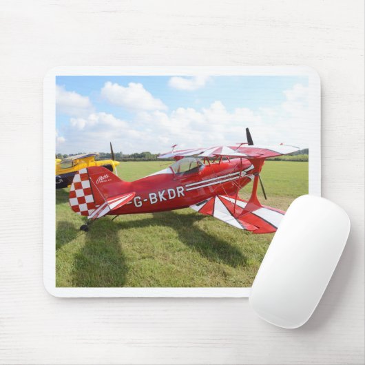 Roter Doppeldecker Mousepad (Mit Mouse)