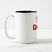 Roter Drache 2024 Zweifarbige Tasse (Links)