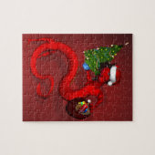 Roter Drache 8x10 Puzzle (Horizontal)