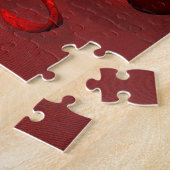 Roter Drache 8x10 Puzzle (Seite)