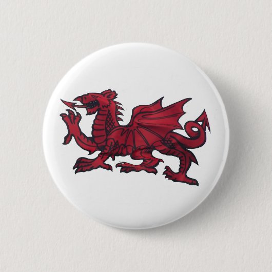 ROTER DRACHE BUTTON (Vorderseite)