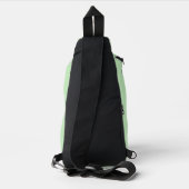 Roter Drache Cartoon Crossbody Bag (Rückseite)