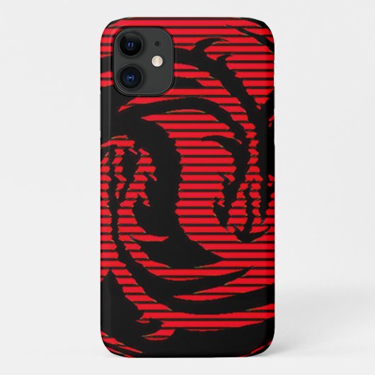 Roter Drache Case-Mate iPhone Hülle (Rückseite)