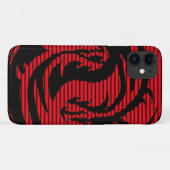 Roter Drache Case-Mate iPhone Hülle (Rückseite (Horizontal))