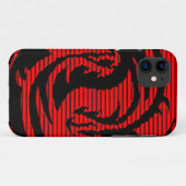 Roter Drache Case-Mate iPhone Hülle (Rückseite (Horizontal))