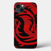 Roter Drache Case-Mate iPhone Hülle (Rückseite)