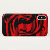 Roter Drache Case-Mate iPhone Hülle (Rückseite (Horizontal))