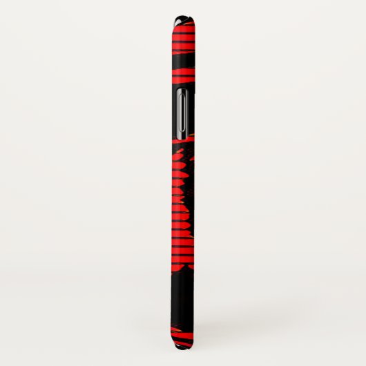 Roter Drache Case-Mate iPhone Hülle (Hinten/Rechts)