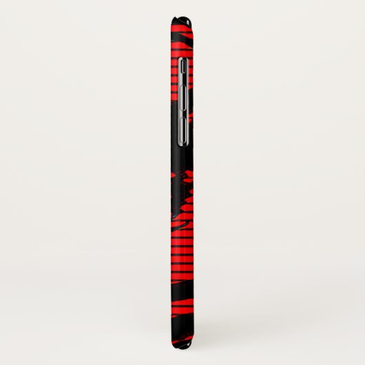 Roter Drache Case-Mate iPhone Hülle (Hinten/Links)