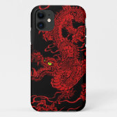 Roter Drache Case-Mate iPhone Hülle (Rückseite)