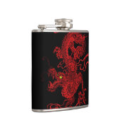 Roter Drache Flachmann (Rechts)