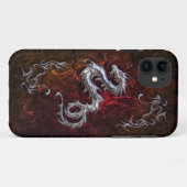 Roter Drache für kaum dort Case-Mate iPhone Hülle (Rückseite (Horizontal))