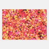 Roter Drache gespritzte Farbe  Geschenkpapier Set (Vorderseite)