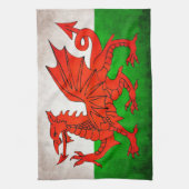 Roter Drache Handtuch (Vertikal)