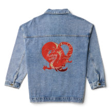 Roter Drache Herz Valentine Chinesische Neujahrsfr