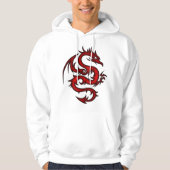 Roter Drache Hoodie (Vorderseite)