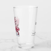 Roter Drache: Januar Birthstone Garnet Glas (Links)