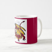 Roter Drache Kaffeetasse (VorderseiteRechts)