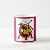 Roter Drache Kaffeetasse (Mittel)
