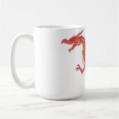 Roter Drache Kaffeetasse (Links)