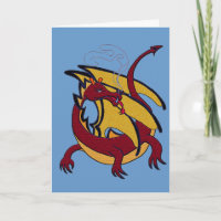 Roter Drache