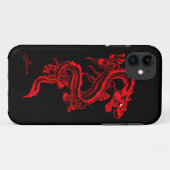 Roter Drache kundenspezifischer iPhone 5 Fall Case-Mate iPhone Hülle (Rückseite (Horizontal))