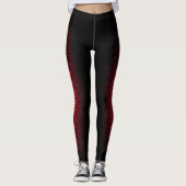 Roter Drache Leggings (Vorderseite)