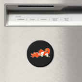 Roter Drache Magnet (In Situ (Geschirrspüler))