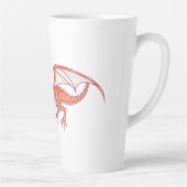 Roter Drache Milchtasse (Rechts)